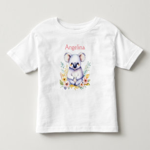 Camiseta Urso Koala Bebê Personalizado