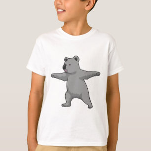 Camiseta Urso Koala na Malhação Yoga