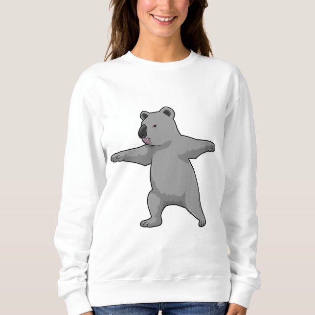 Camiseta Urso Koala na Malhação Yoga (Frente)