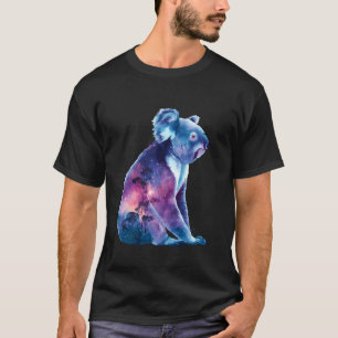 Camiseta Urso Koala Vida Selvagem Animal Tropical Arte Natu