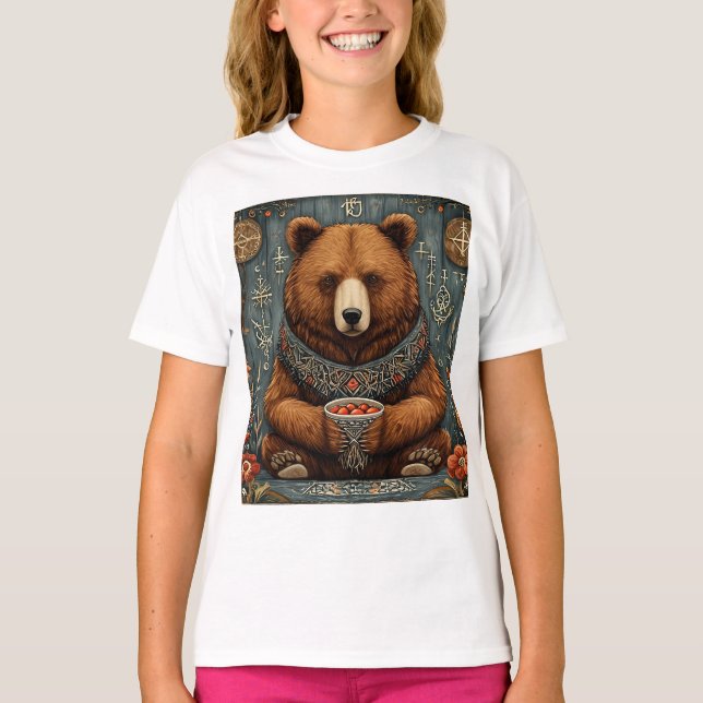 Camiseta Urso majestoso (Frente)