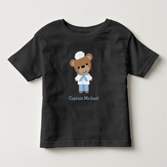 Camiseta Urso Marinheiro Bonito (Frente)