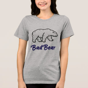 Camiseta Urso Mau – Grafismo de Urso Polar com Ati