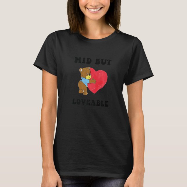 Camiseta Urso Médio Mas Amável Urso (Frente)