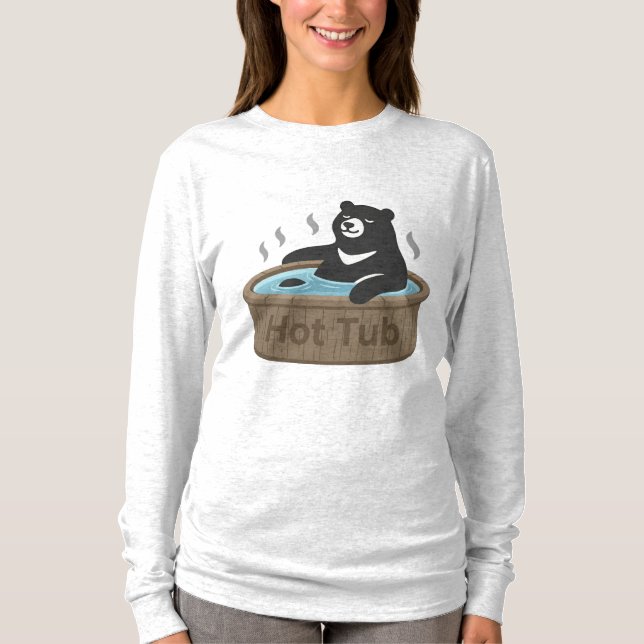 Camiseta Urso na Água Quente (Frente)