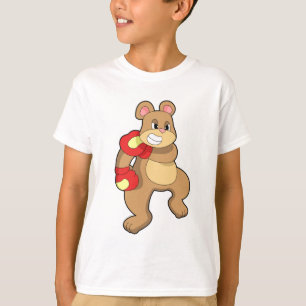 Camiseta Urso na caixa com luvas in a box