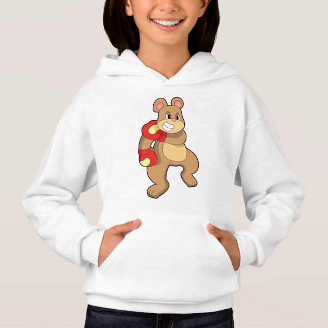 Camiseta Urso na caixa com luvas in a box (Frente)