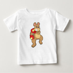 Camiseta Urso na caixa com luvas in a box