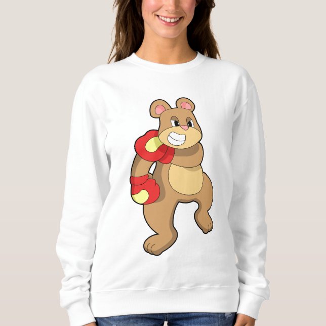 Camiseta Urso na caixa com luvas in a box (Frente)