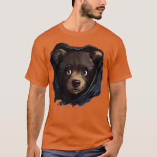 Camiseta Urso Negro