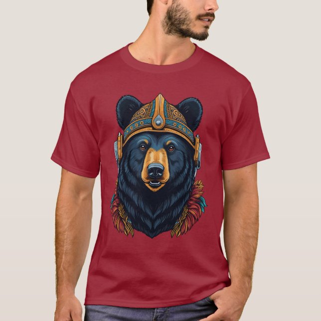 Camiseta Urso Negro (Frente)