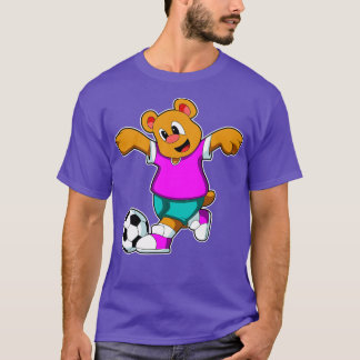 Camiseta Urso no Esporte com Futebol