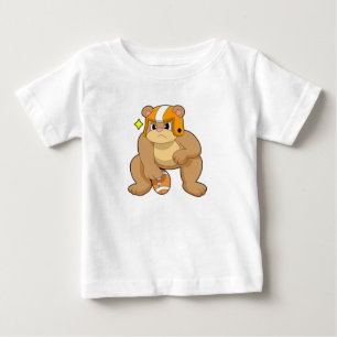 Camiseta Urso no Futebol