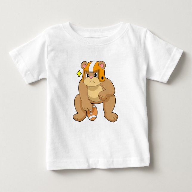 Camiseta Urso no Futebol (Frente)
