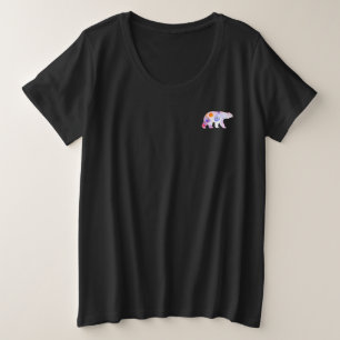 Camiseta Urso Nórdico em Aquarela