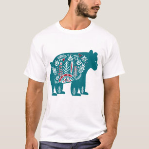 Camiseta Urso Nórdico Escandinavo