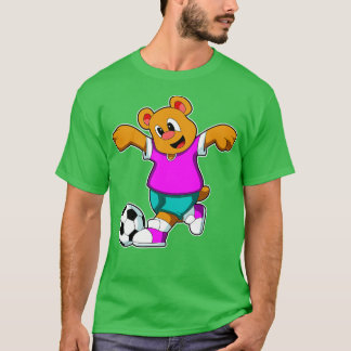 Camiseta Urso nos Esportes com Futebol