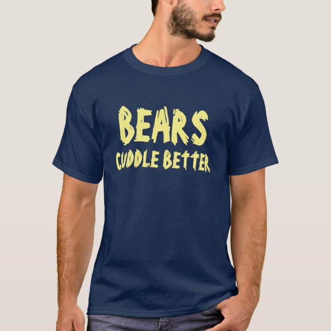 Camiseta Urso Orgulho Ursos Abraçam Melhor (Frente)