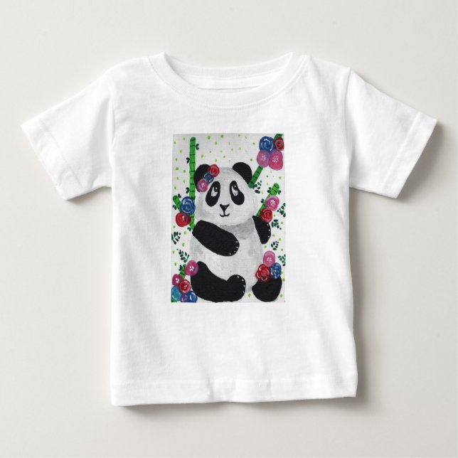 Camiseta Urso Panda Adoravelmente Doce (Frente)