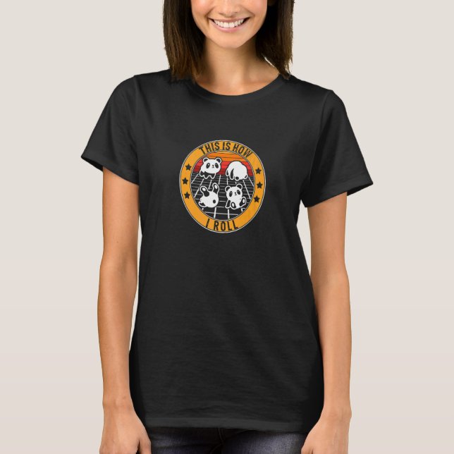 Camiseta Urso Panda Bonitinho Assim Eu Sou  2 (Frente)