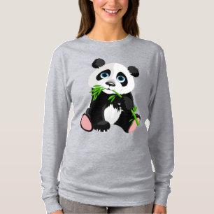 Camiseta Urso panda bonito