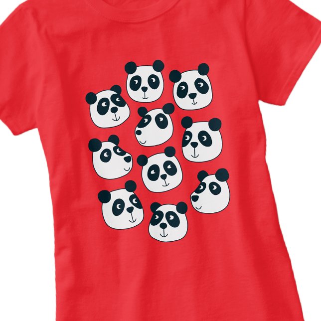 Camiseta Urso Panda Bonito (Criador carregado)