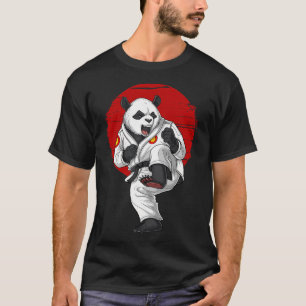 Camiseta Urso Panda Caratê