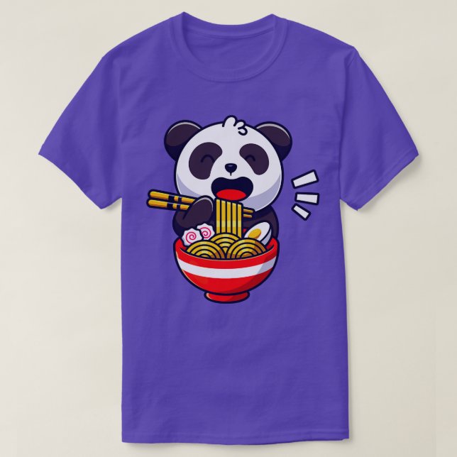 Camiseta Urso Panda Cujo Urso Come Sopa De Amém (Frente do Design)