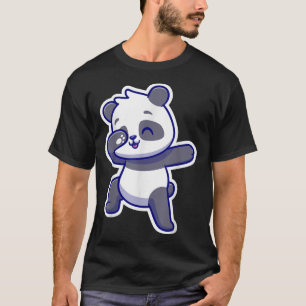 Camiseta Urso-Panda Dabbing Cute Panda, Panda Panda Amantes
