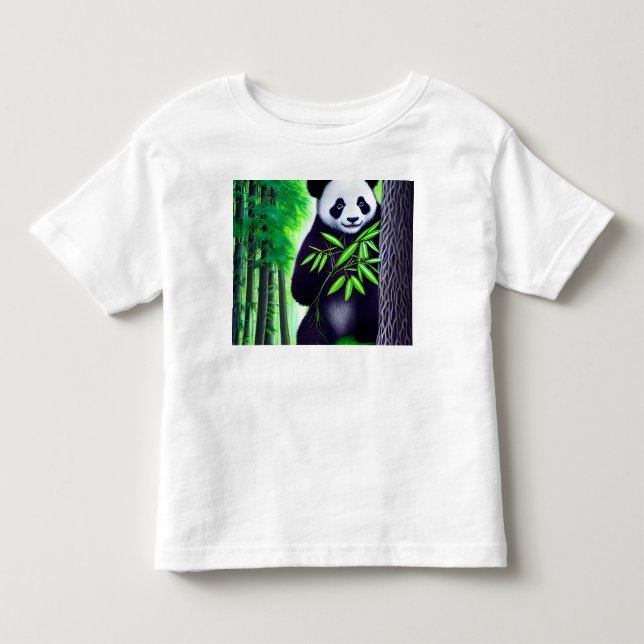 Camiseta Urso Panda Divertido (Frente)