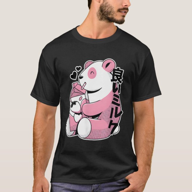 Camiseta Urso Panda Japonês (Frente)