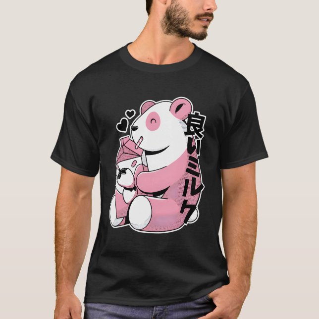 Camiseta Urso Panda Japonês (Frente)