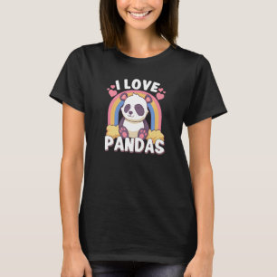 Camiseta Urso-panda Panda Bambu Vida Selvagem China