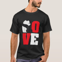 Urso Panda Panda Preto e Branco Amor
