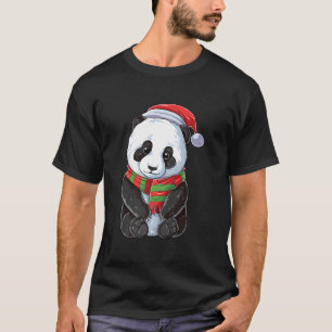 Camiseta Urso Panda Papai Noel