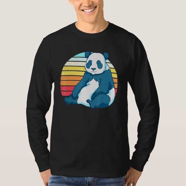Camiseta Urso Panda Retro (Frente)
