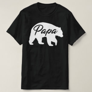 Camiseta urso papá
