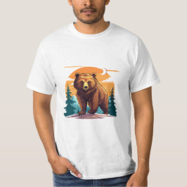 Camiseta Urso pardo