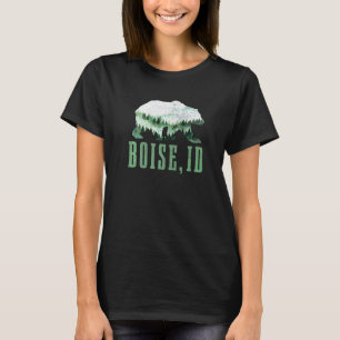 Camiseta Urso Pardo Boise Idaho Natureza Caminhada Acampame