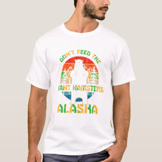 Camiseta Urso Pardo do Alasca Não Alimente