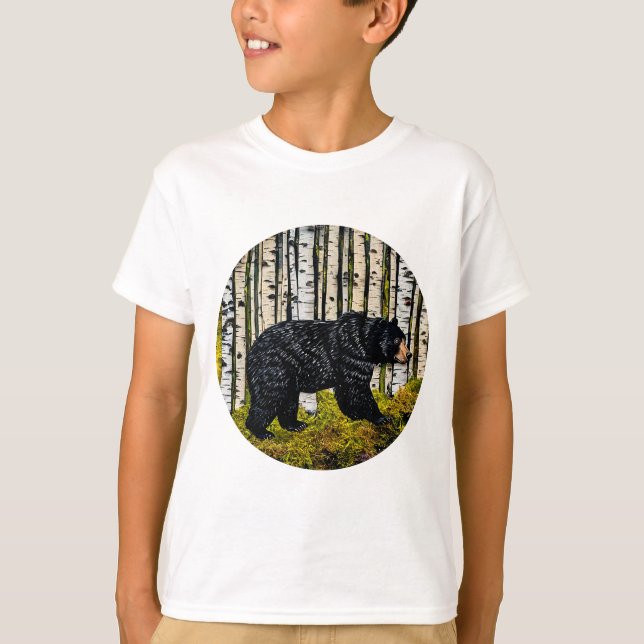 Camiseta Urso Pardo Majestoso (Frente)
