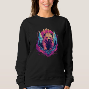 Camiseta Urso Pardo Natureza ao Ar Livre Caça Trilha Alaska