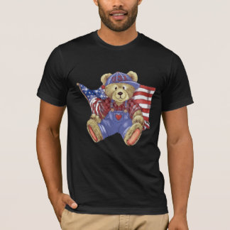 Camiseta Urso patriótico