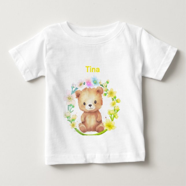 Camiseta Urso Personalizado (Frente)