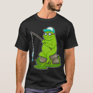 Camiseta Urso Pescador De Peixes Pescaria