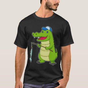Camiseta Urso Pescador De Peixes Pescaria