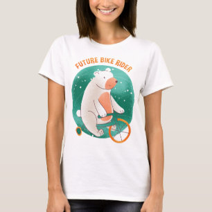 Camiseta Urso polar bebê presente
