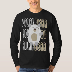 Camiseta Urso Polar Cuja Boca Adorava Ursos-Ursos