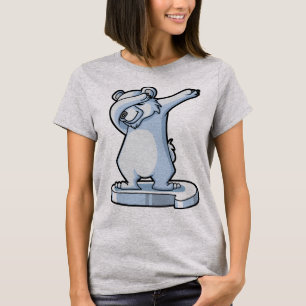 Camiseta Urso Polar Dabbing
