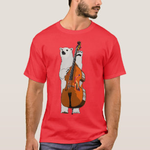 Camiseta Urso Polar de Baixo Duplo